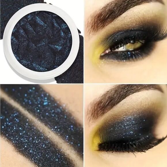 NEW Limitless Eyeshadow Glitter Eye Shadow Navy Black - Picture 4 of 4